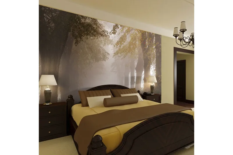 Fototapet Slutpunkt 200x154 - Artgeist sp. z o. o. - Inredning - Väggdekor - Tapet & tapettillbehör - Fototapet