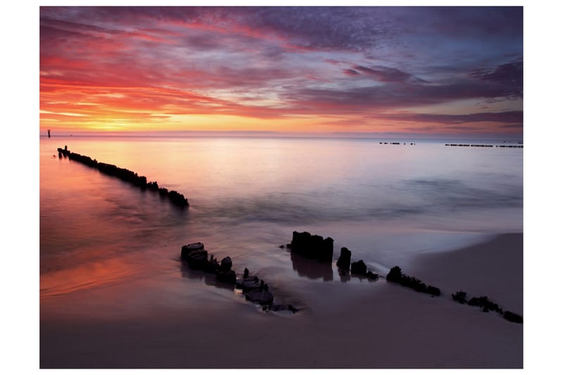 Fototapet Soluppgång Över Östersjön 250x193, Artgeist sp. z o. o.