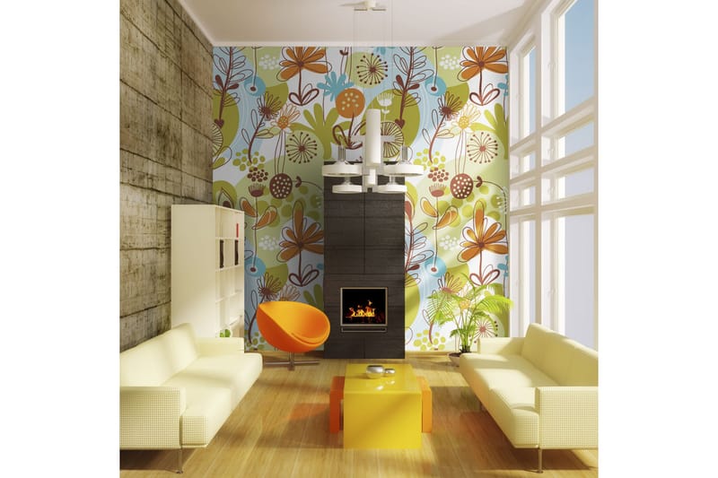 Fototapet Sommar 400x309 - Artgeist sp. z o. o. - Inredning - Väggdekor - Tapet & tapettillbehör - Fototapet