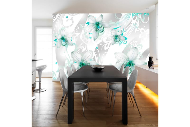 Fototapet Sounds Of Subtlety Turquoise 350x245, Artgeist sp. z o. o.