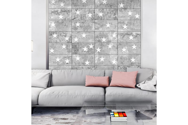 Fototapet Stars On Concrete 50x1000 - Artgeist sp. z o. o. - Inredning - Väggdekor - Tapet & tapettillbehör - Fototapet