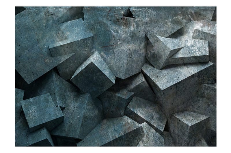 Fototapet Stone Avalanche 400x280 - Artgeist sp. z o. o. - Inredning - Väggdekor - Tapet & tapettillbehör - Fototapet