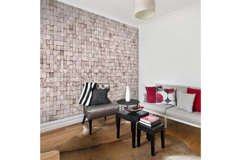 Fototapet Stone Background Mosaic 50x1000, Artgeist sp. z o. o.