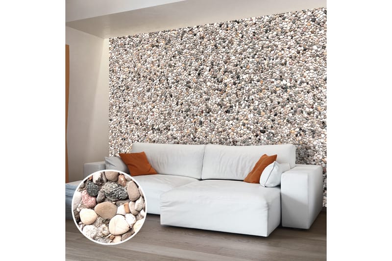 Fototapet Stone Charm 350x245 - Artgeist sp. z o. o. - Inredning - Väggdekor - Tapet & tapettillbehör - Fototapet