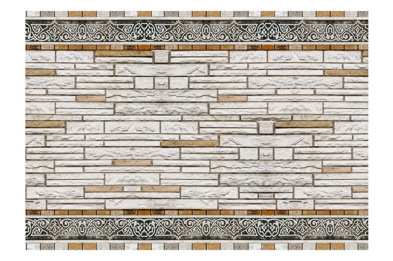Fototapet Stone Mosaic 350x245 - Artgeist sp. z o. o. - Inredning - Väggdekor - Tapet & tapettillbehör - Fototapet