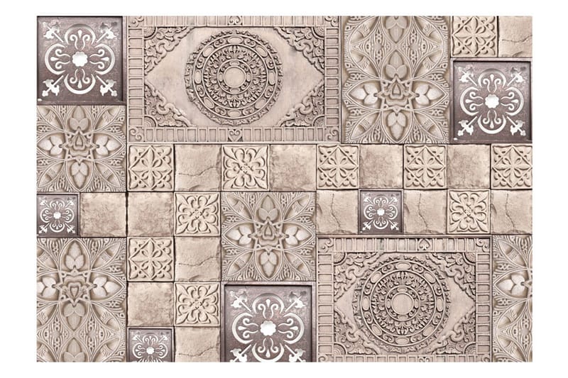 Fototapet Stone Tile 350x245 - Artgeist sp. z o. o. - Inredning - Väggdekor - Tapet & tapettillbehör - Fototapet