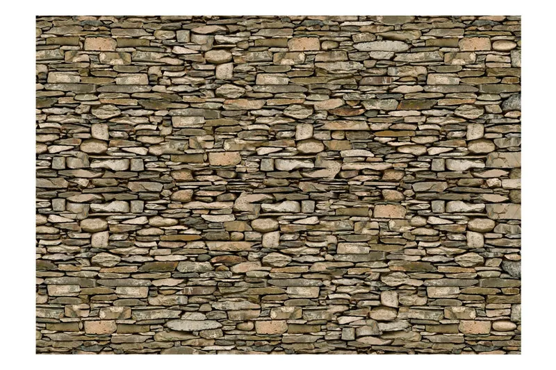 Fototapet Stone Wall 250x175 - Artgeist sp. z o. o. - Inredning - Väggdekor - Tapet & tapettillbehör - Fototapet