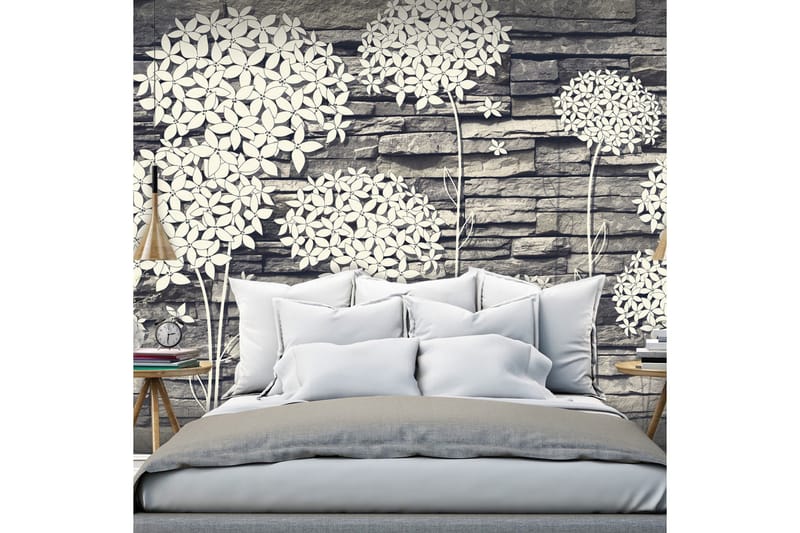 Fototapet Stones Flowers 150x105, Artgeist sp. z o. o.