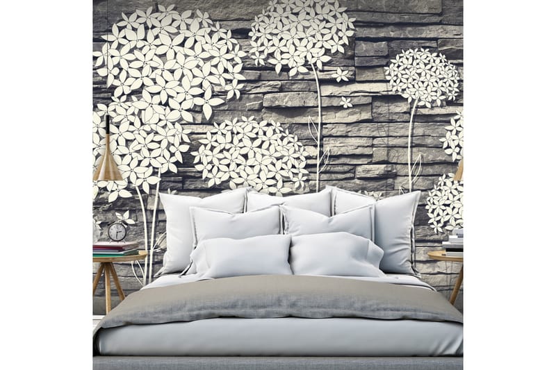 Fototapet Stones Flowers 350x245, Artgeist sp. z o. o.