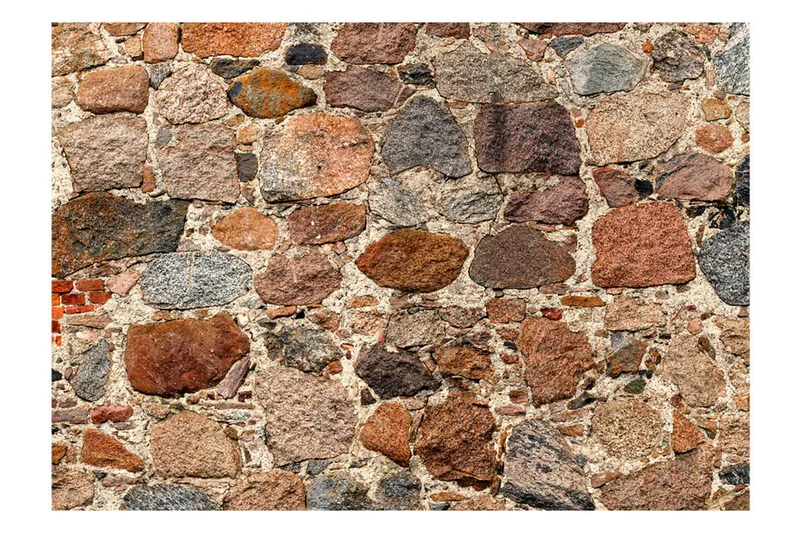 Fototapet Stony Artistry 200x140 - Artgeist sp. z o. o. - Inredning - Väggdekor - Tapet & tapettillbehör - Fototapet