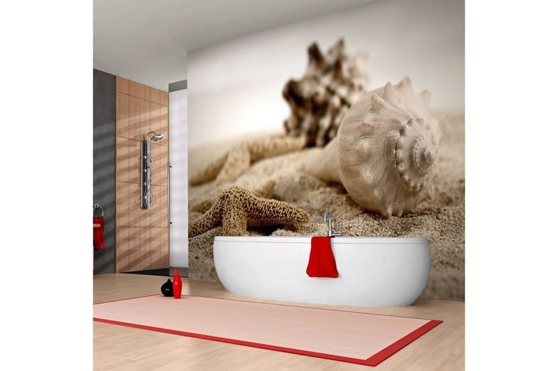 Fototapet Strand Och Mussla 300x231, Artgeist sp. z o. o.