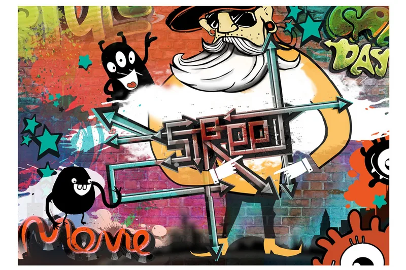 Fototapet Street Movie 350x245, Artgeist sp. z o. o.