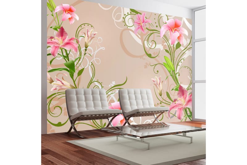 Fototapet Subtle Beauty Of The Lilies 350x245, Artgeist sp. z o. o.