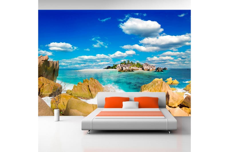 Fototapet Summer Asylum 100x70 - Artgeist sp. z o. o. - Inredning - Väggdekor - Tapet & tapettillbehör - Fototapet