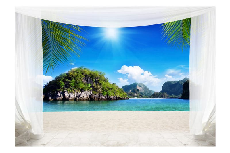 Fototapet Summer Breeze 200x140 - Artgeist sp. z o. o. - Inredning - Väggdekor - Tapet & tapettillbehör - Fototapet