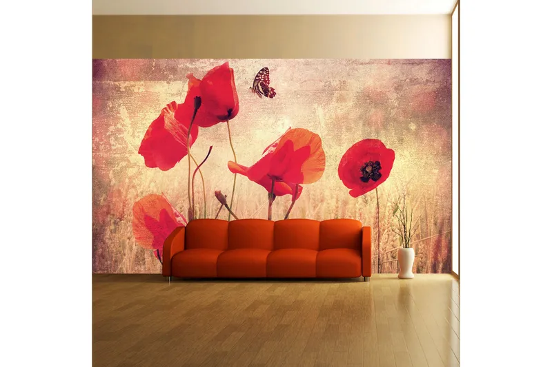 Fototapet Summer Is Coming 450x270 - Artgeist sp. z o. o. - Inredning - Väggdekor - Tapet & tapettillbehör - Fototapet