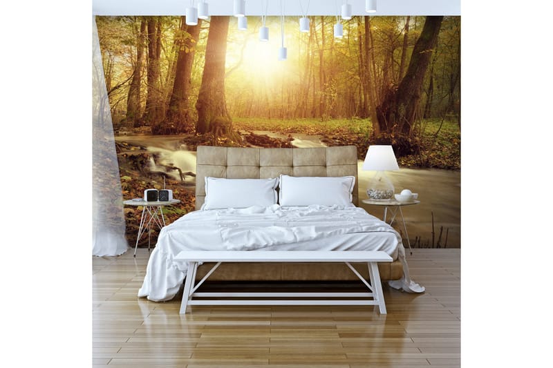 Fototapet Sunny Current 300x210 - Artgeist sp. z o. o. - Inredning - Väggdekor - Tapet & tapettillbehör - Fototapet