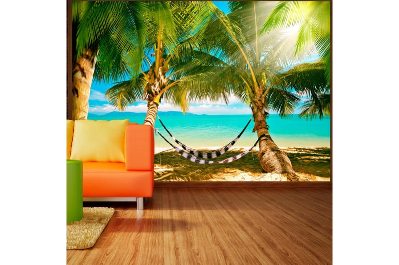 Fototapet Sunny Duo 350x245 - Artgeist sp. z o. o. - Inredning - Väggdekor - Tapet & tapettillbehör - Fototapet