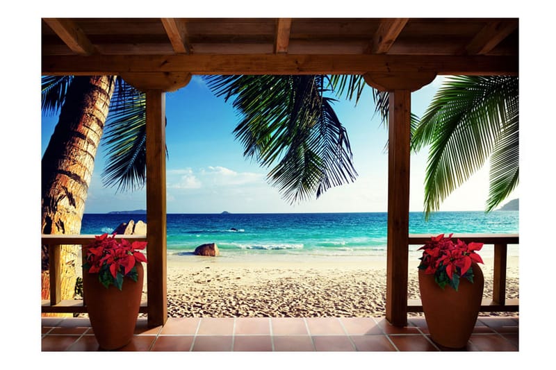 Fototapet Sunny Memories 250x175 - Artgeist sp. z o. o. - Inredning - Väggdekor - Tapet & tapettillbehör - Fototapet