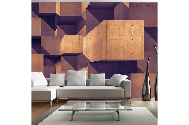 Fototapet Sunset Over The Concrete City 100x70, Artgeist sp. z o. o.