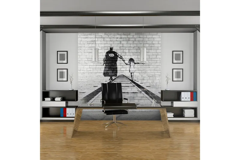 Fototapet Superhero 200x154 - Artgeist sp. z o. o. - Inredning - Väggdekor - Tapet & tapettillbehör - Fototapet