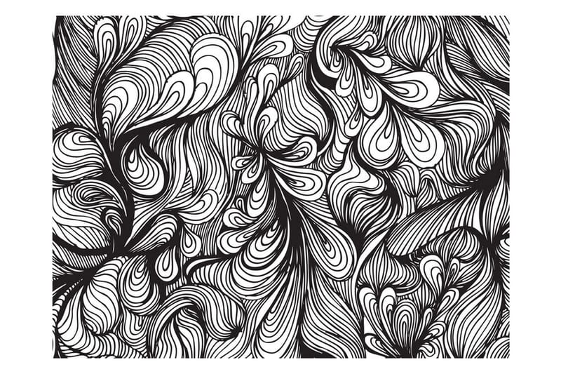 Fototapet Svart Och Vitt Retrostil 300x231 - Artgeist sp. z o. o. - Inredning - Väggdekor - Tapet & tapettillbehör - Fototapet