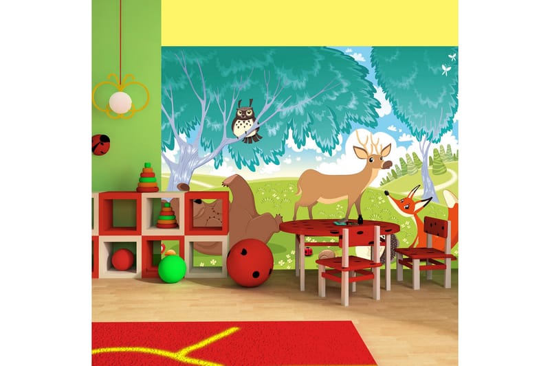 Fototapet The Animals Of Farthing Wood 200x154, Artgeist sp. z o. o.