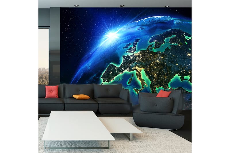 Fototapet The Blue Planet 100x70 - Artgeist sp. z o. o. - Inredning - Väggdekor - Tapet & tapettillbehör - Fototapet