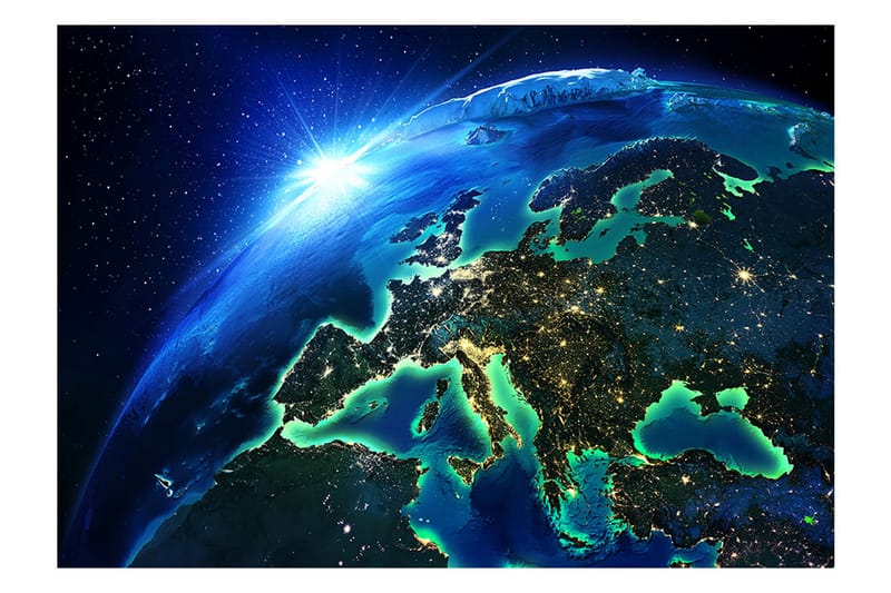 Fototapet The Blue Planet 100x70 - Artgeist sp. z o. o. - Inredning - Väggdekor - Tapet & tapettillbehör - Fototapet