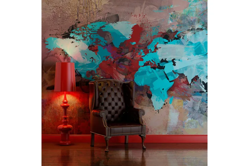 Fototapet The Earth Without Art Is Just 'Eh' 450x270 - Artgeist sp. z o. o. - Inredning - Väggdekor - Tapet & tapettillbehör - Fototapet