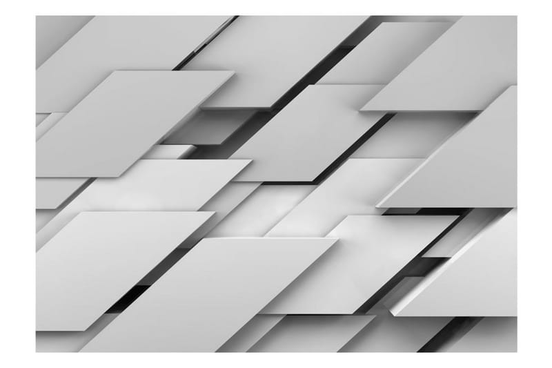 Fototapet The Edge Of Gray 300x210 - Artgeist sp. z o. o. - Inredning - Väggdekor - Tapet & tapettillbehör - Fototapet