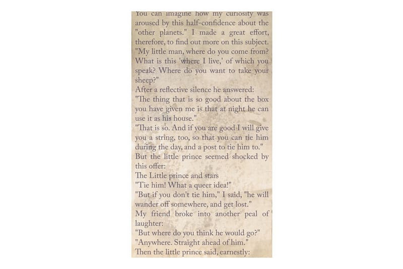 Fototapet The Little Prince Spiritual Journey 50x1000 - Artgeist sp. z o. o. - Inredning - Väggdekor - Tapet & tapettillbehör - Fototapet