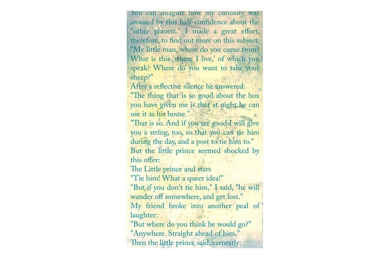 Fototapet The Little Prince Tales Of Life 50x1000 - Artgeist sp. z o. o. - Inredning - Väggdekor - Tapet & tapettillbehör - Fototapet