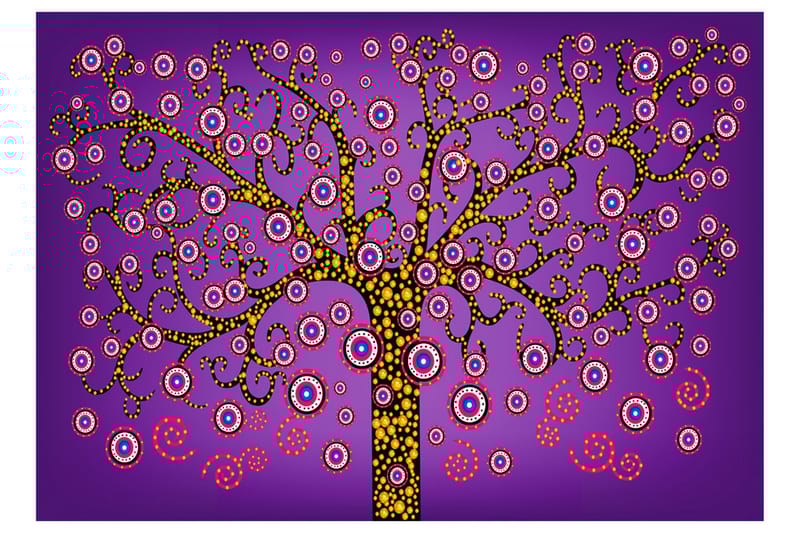 Fototapet The Magic Tree 300x210 - Artgeist sp. z o. o. - Inredning - Väggdekor - Tapet & tapettillbehör - Fototapet