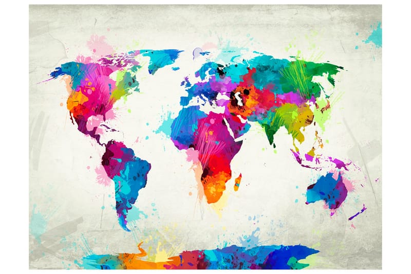 Fototapet The Map Of Happiness 350x270, Artgeist sp. z o. o.