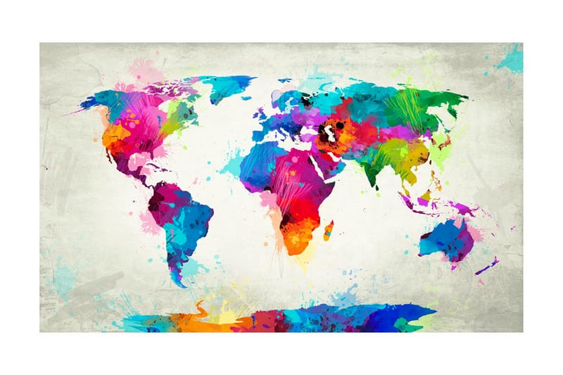 Fototapet The Map Of Happiness 450x270, Artgeist sp. z o. o.