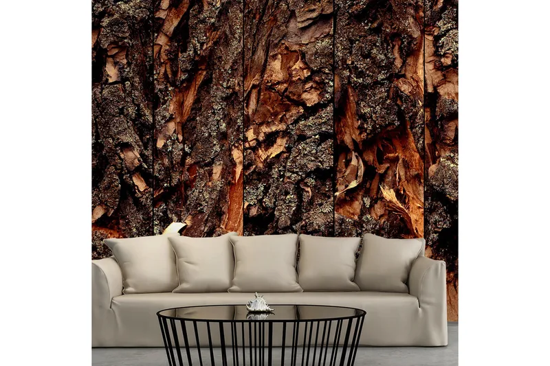 Fototapet Time Carved In The Tree 50x1000, Artgeist sp. z o. o.