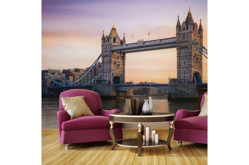 Fototapet Tower Bridge Gryningen 400x309, Artgeist sp. z o. o.