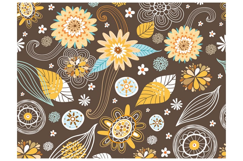 Fototapet Transparent Blommor 350x270, Artgeist sp. z o. o.