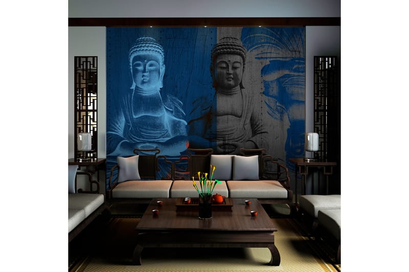Fototapet Tre Inkarnationer Av Buddha 400x309, Artgeist sp. z o. o.