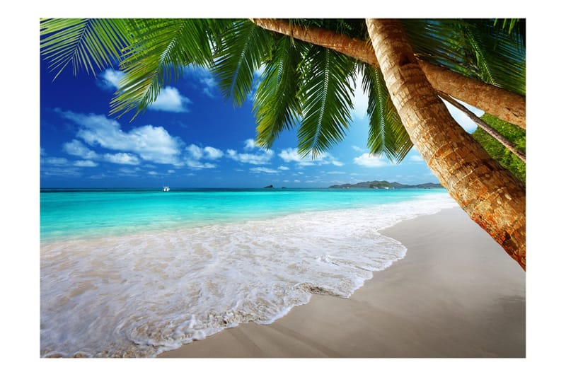 Fototapet Tropical Island 150x105 - Artgeist sp. z o. o. - Inredning - Väggdekor - Tapet & tapettillbehör - Fototapet
