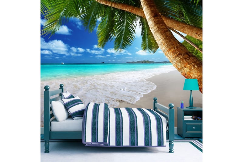 Fototapet Tropical Island 300x210 - Artgeist sp. z o. o. - Inredning - Väggdekor - Tapet & tapettillbehör - Fototapet