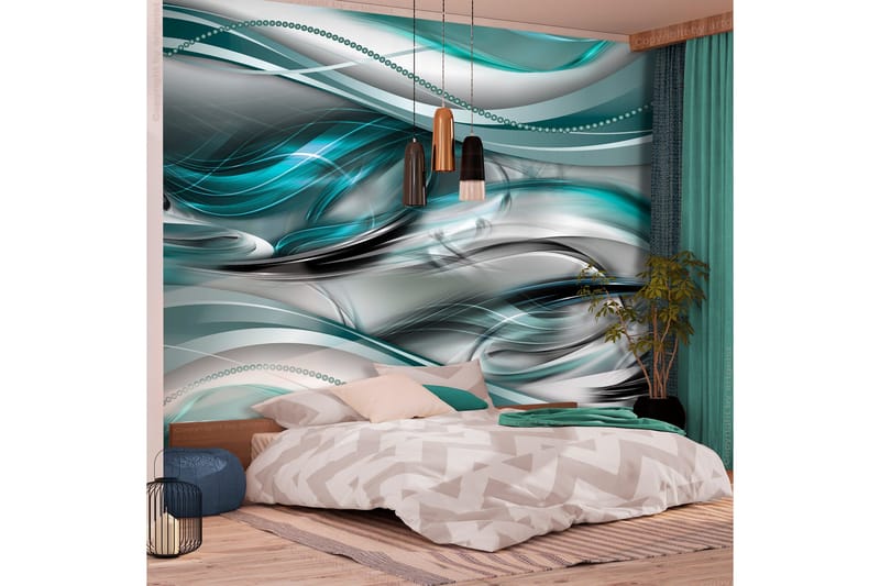 Fototapet Tunnels Green 100x70 - Artgeist sp. z o. o. - Inredning - Väggdekor - Tapet & tapettillbehör - Fototapet