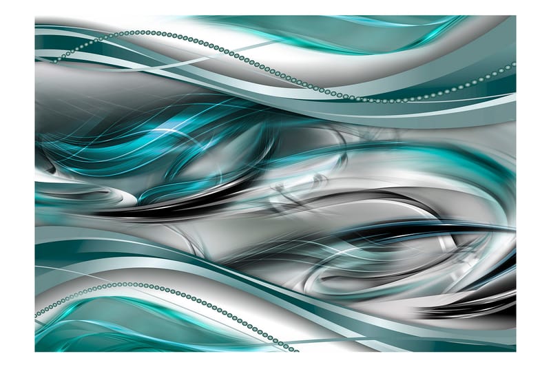 Fototapet Tunnels Green 350x245 - Artgeist sp. z o. o. - Inredning - Väggdekor - Tapet & tapettillbehör - Fototapet