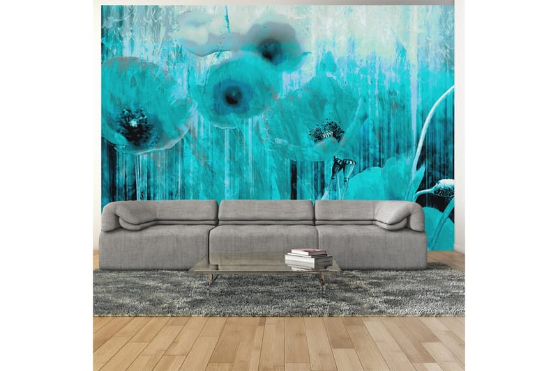 Fototapet Turquoise Madness 400x280 - Artgeist sp. z o. o. - Inredning - Väggdekor - Tapet & tapettillbehör - Fototapet