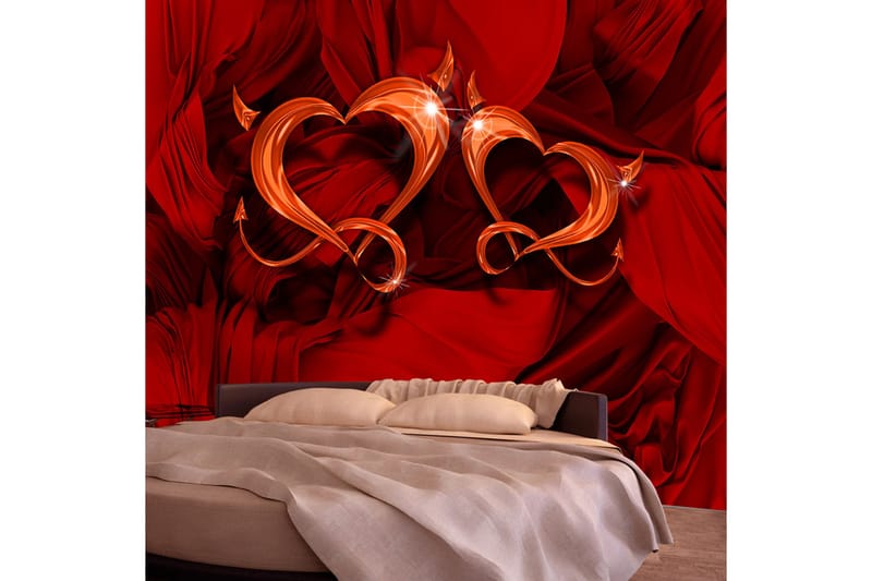 Fototapet Two Hearts 250x175, Artgeist sp. z o. o.