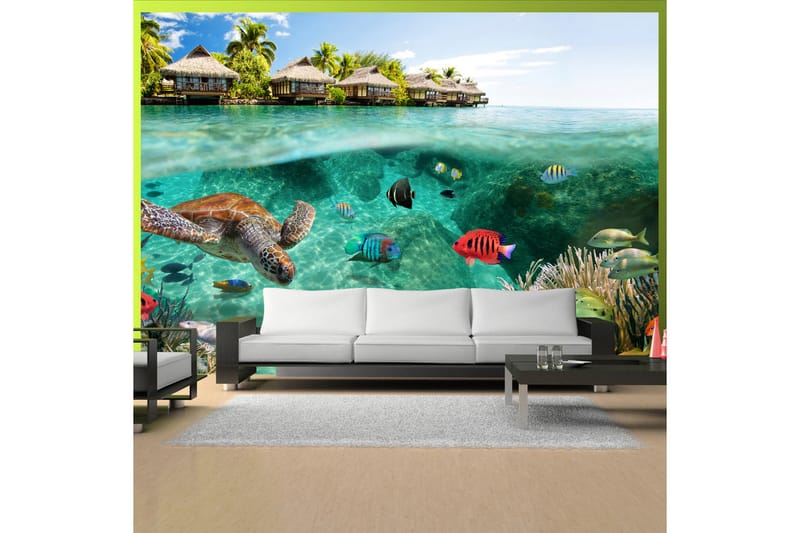 Fototapet Under The Surface Of Water 350x245, Artgeist sp. z o. o.