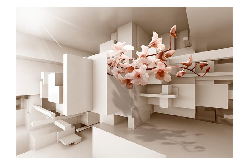 Fototapet Urban Botany 100x70 - Artgeist sp. z o. o. - Inredning - Väggdekor - Tapet & tapettillbehör - Fototapet