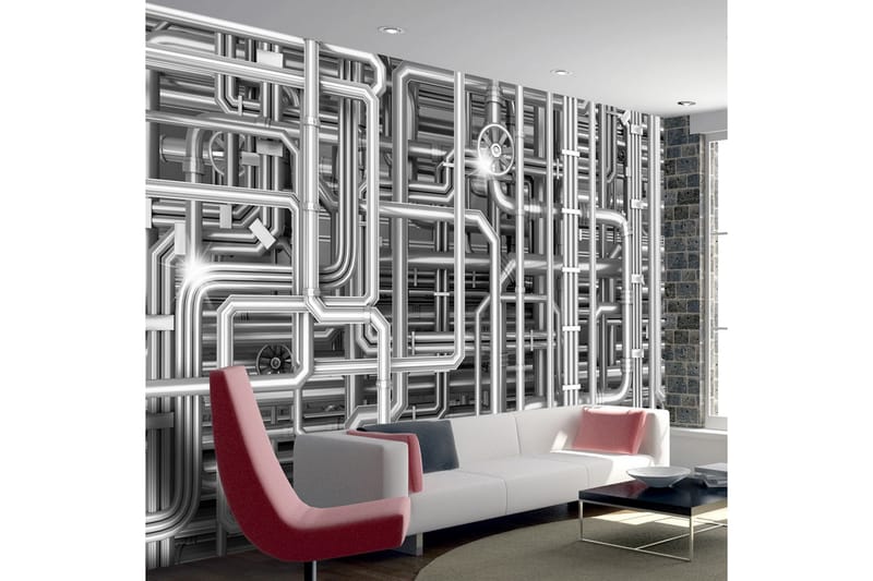 Fototapet Urban Maze 300x210 - Artgeist sp. z o. o. - Inredning - Väggdekor - Tapet & tapettillbehör - Fototapet