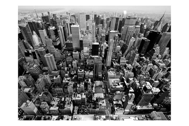 Fototapet Usa New York Svart Och Vitt 400x309 - Artgeist sp. z o. o. - Inredning - Väggdekor - Tapet & tapettillbehör - Fototapet